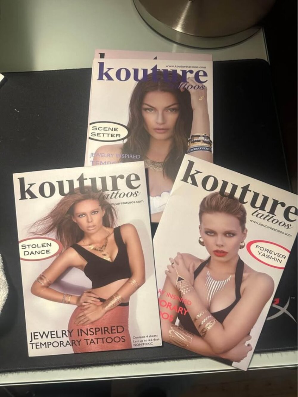 Gorgeous Jewelry Inspired PARTY TATTOOS (17 Booklets)!